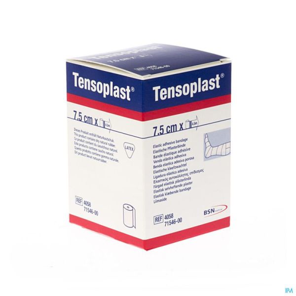 Tensoplast Bande Nr 4058 7,5x4,5m Cart 1