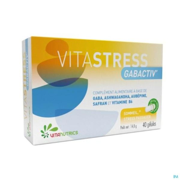 Vitastress Gabactiv Gélules 40