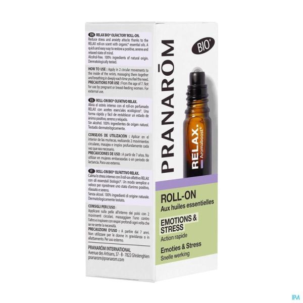 Aromaboost Roller Relax Bio 5ml