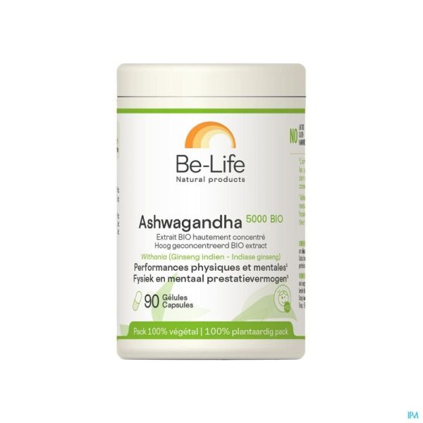 Ashwagandha 5000 Bio Gélules 90