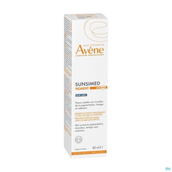 Avene Sol Sunsimed Pigment Creme Spf50+ 80ml