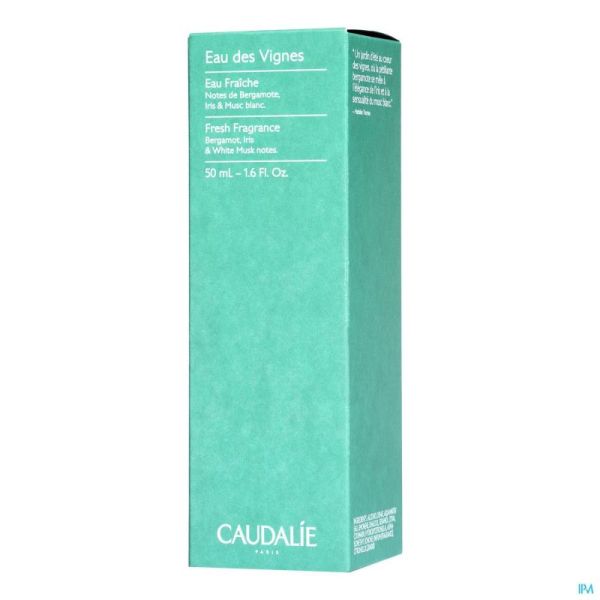 Caudalie Eau Fraiche Eau Des Vignes 50ml Prix Permanent