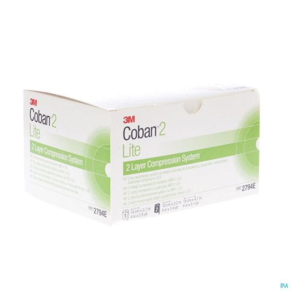 Coban 2 Lite Système De Compression 2-bandes Pour Abpi >=0.5