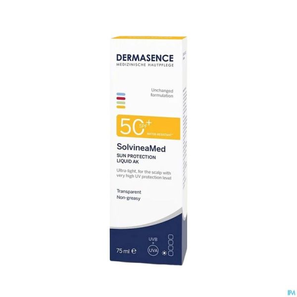 Dermasence Solvinea Sun Protect.liq.ak Spf50+75ml