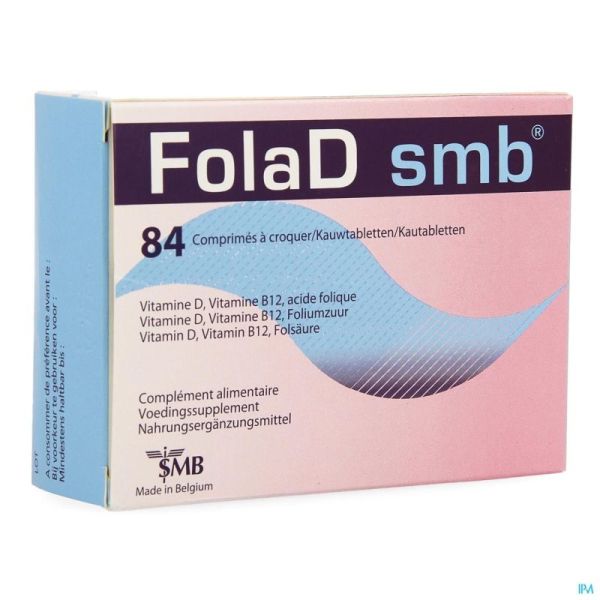 Folad Smb Comprimés A Croquer 84