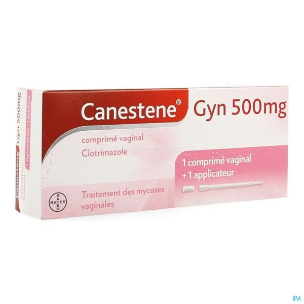 Gyno-canestene Clotrimazole Vag Comprimés 1 P