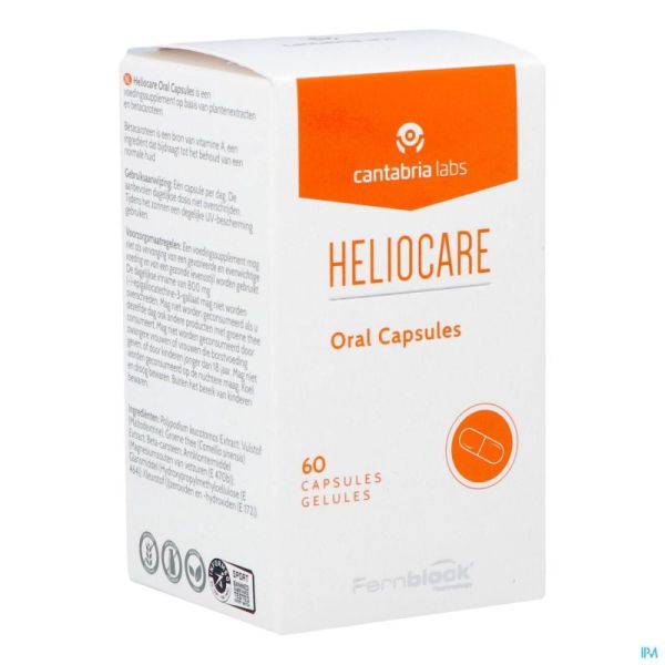 Heliocare Oral Pot Gélules 60