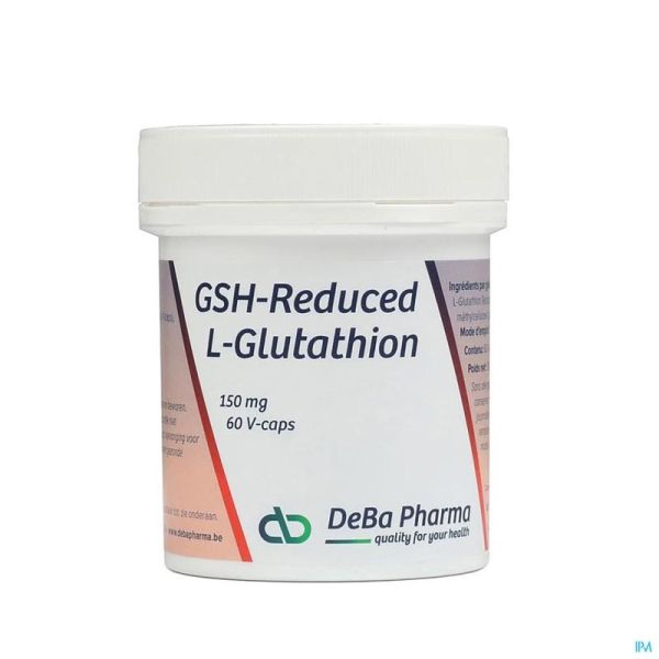 L-glutathion Gsh Reduced Deba 60 Comprimés 15