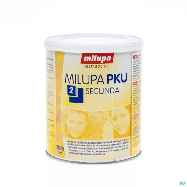 Milupa P K U 2 Secunda 500 G