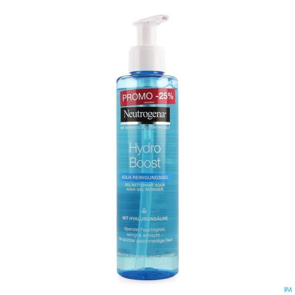 Neutrogena Hydroboost Gelée Nettoyante Aqua Promo 200ml