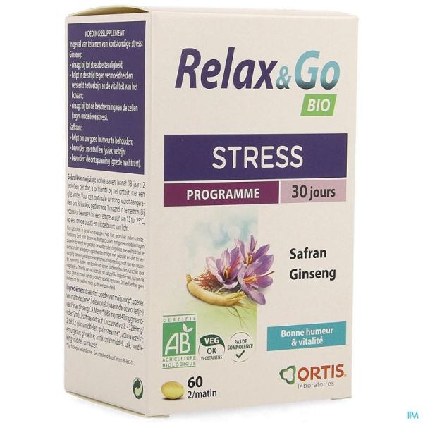 Ortis Relax & Go Bio 60 Comprimés
