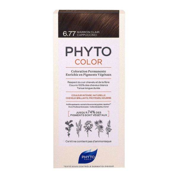 Phytocolor 6.77 Marron Clair Cappuccino