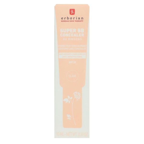Super BB Concealer ginseng correcteur soin anti-cernes SPF25 teinte claire 10ml