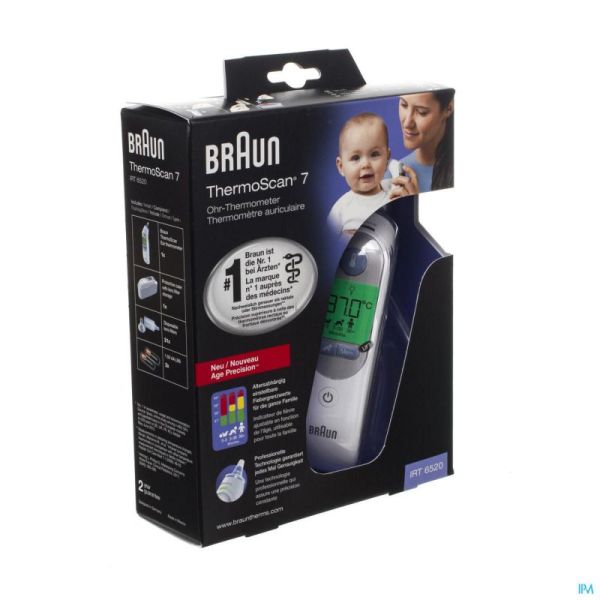 Braun Age Precision Thermomètre Digital, 1 pièce