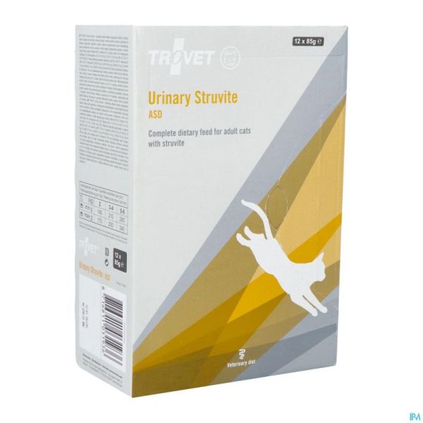 Trovet Asd Urinary Struvite Chat Chick. 12x85g Vmd