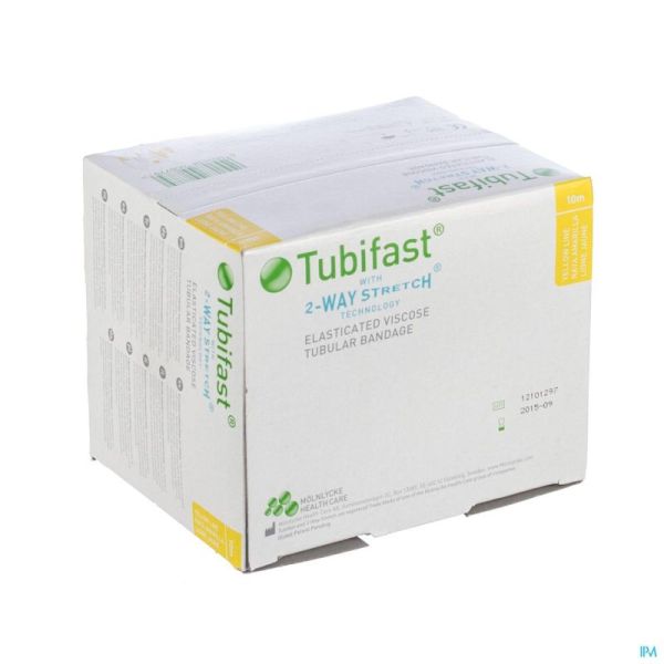 Tubifast Jaune 10,75cmx10m 1 2440