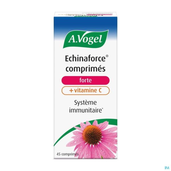 Vogel Echinaforce Forte + Vitamine C 45 Comprimés