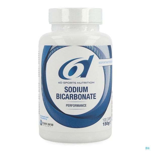 6d Sports Sodium Bicarbonate Caps 120