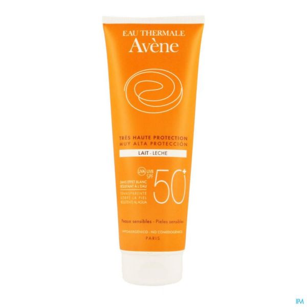Avène Solaire Lait Très Haute Protection Ip50+ 250ml