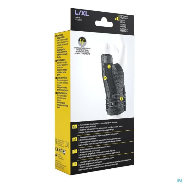 Futuro Deluxe Attelle Pouce Noire, l/xl