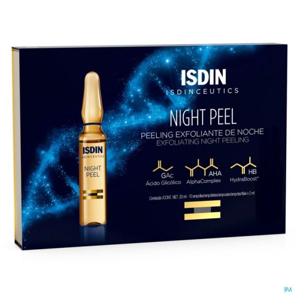 Isdinceutics Night Peel Ampoules 10x2ml