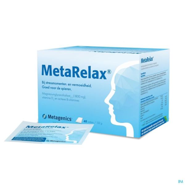 Metarelax Metagenics 40 Sachets