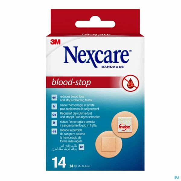 N1714ns Nexcare Blood Stop 14 Spots