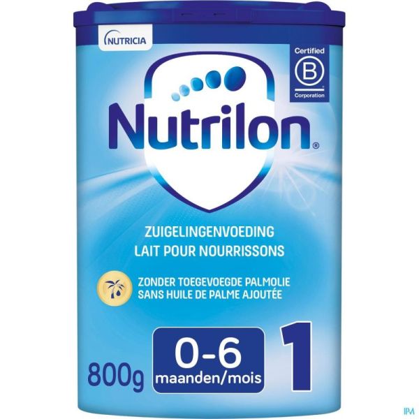 Nutrilon 1 Lait Nourrissons Poudre Bébé Dès La Naissance 800g