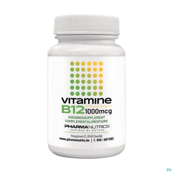 Vit B12 Pharmanutrics 60 Comprimés