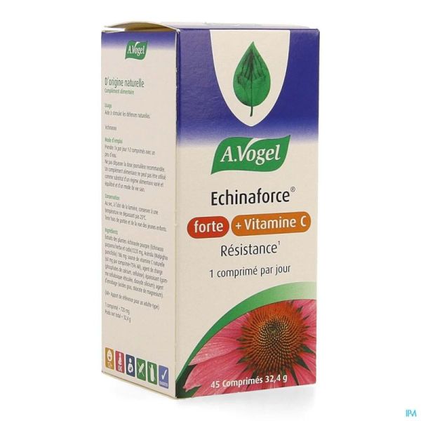 Vogel Echinaforce Forte + Vitamine C 45 Comprimés