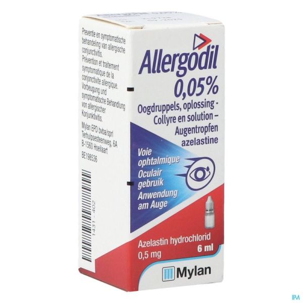 Allergodil Collyre 6 ML