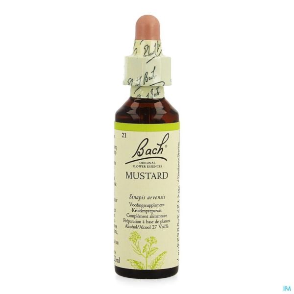 Bach Fleurs Mustard 3425 20 Ml