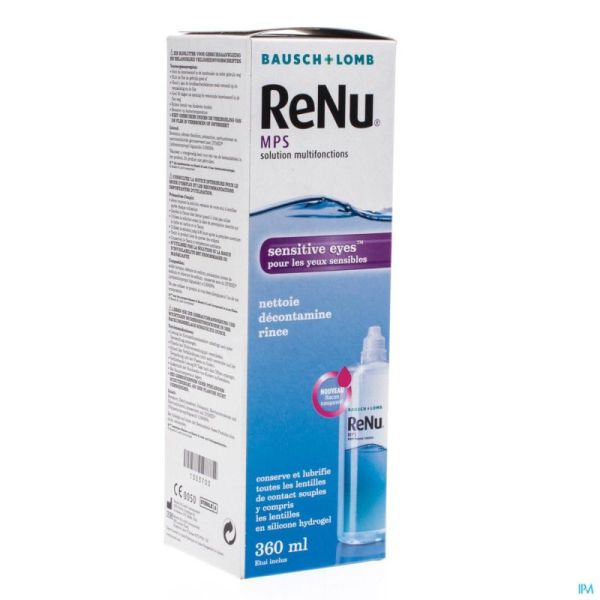 Bausch Lomb Renu Mps Sensible Eyes 916 360 M