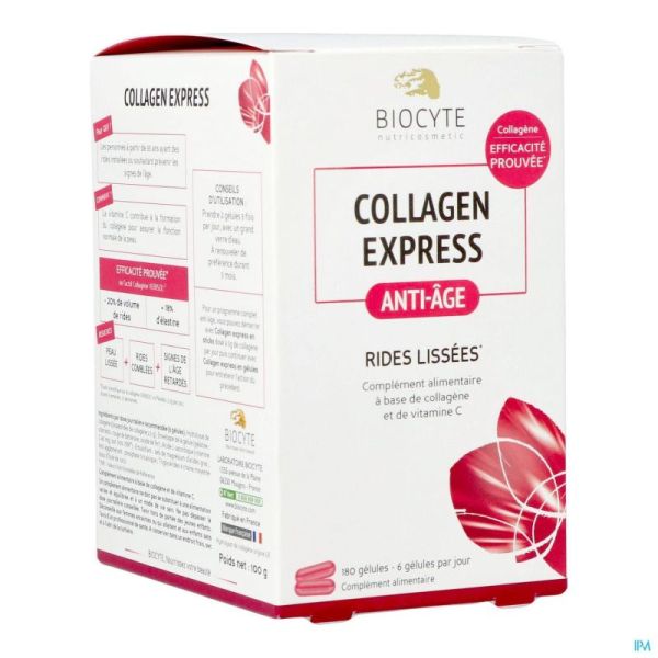 Biocyte Collagen Express 180 Gélules