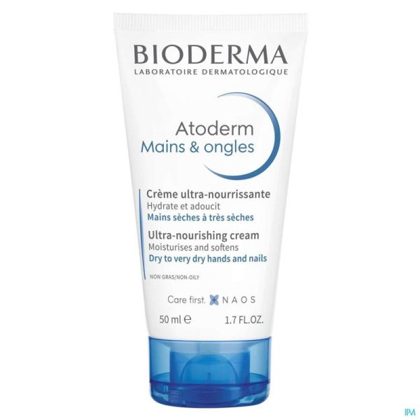Bioderma Atoderm Crème Mains Parfumée 50 Ml