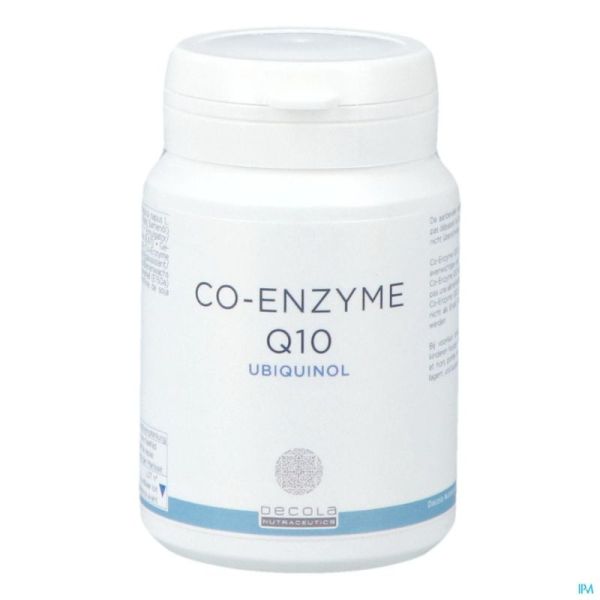 Coenzyme Q10 Decola 60 Gélules 50 Mg 