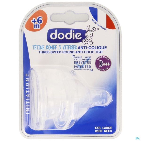 Dodie Tétine Iniiation+ 3 Vitesses Debit 3 2