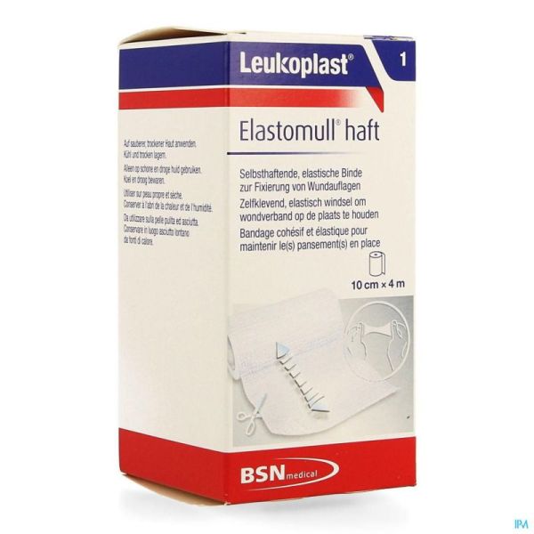 Elastomull Haft 10cmx4m 1 Leukoplast