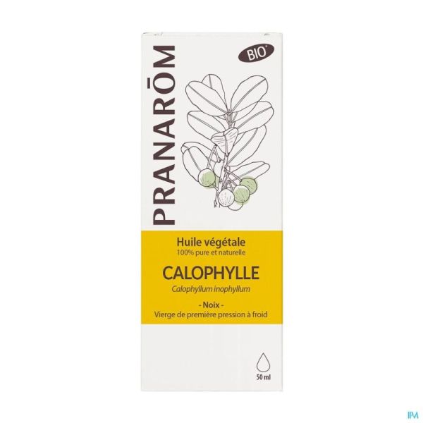 Pranarom Calophylle Huile Veg 6732 50 Ml