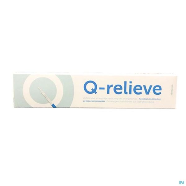 Q-relieve Mono Teste De Grossesse 1 Pièce