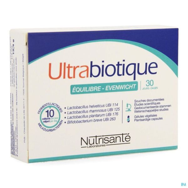 Ultrabiotique Equilibre 30j Gélules 30