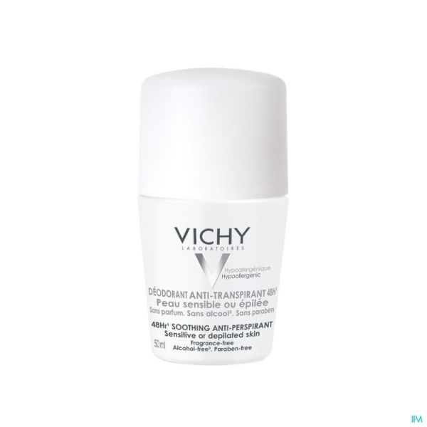 Vichy Déodorant Bille Peau Très Sensible 50 Ml