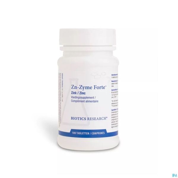 Zn Zyme Forte Biotics Comp 100x25mg