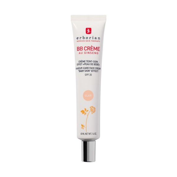 BB Crème au Ginseng soin Effet Peau de Bébé SPF20 Teinte Claire 40ml
