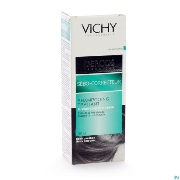 Dercos Shampooing Sebocorrecteur 200 Ml