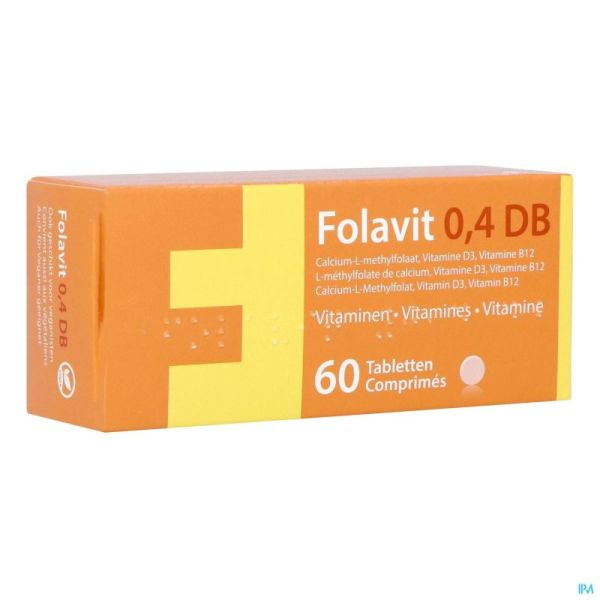 Folavit 0,4mg Db Comprimés 60
