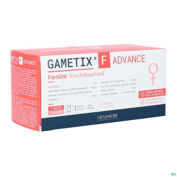 Gametix F Advance Sach 30