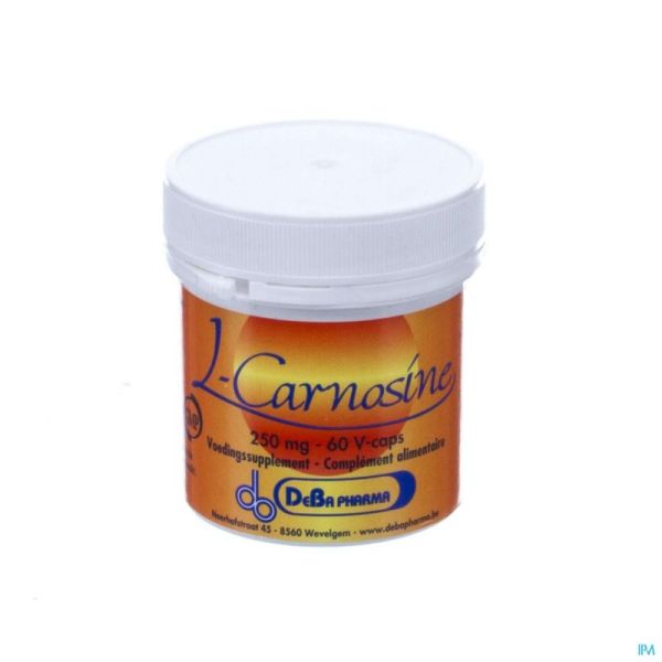 L-carnosine Deba 60 Gélules 250 Mg