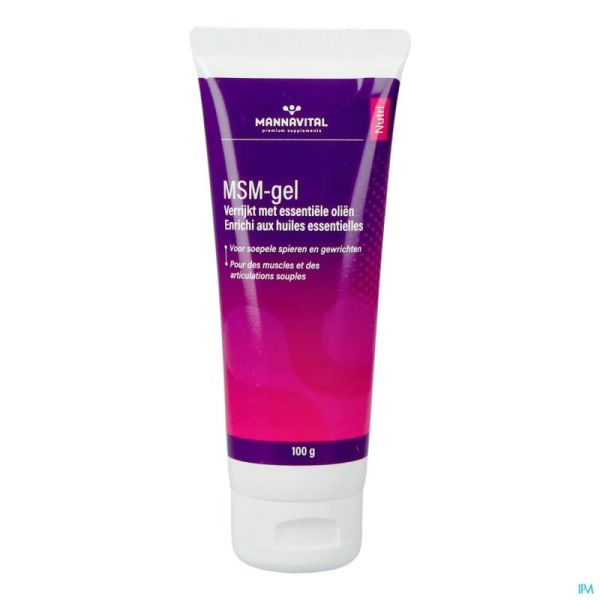 Mannavital Msm Gel 100 G