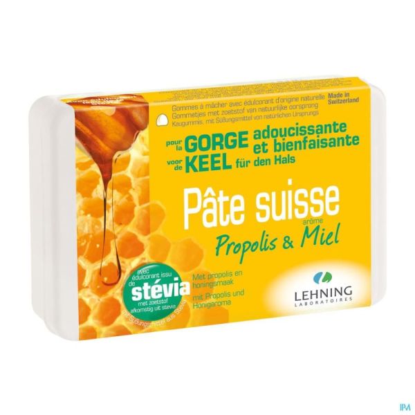 Pate Suisse Gorge Propolis Miel 50g